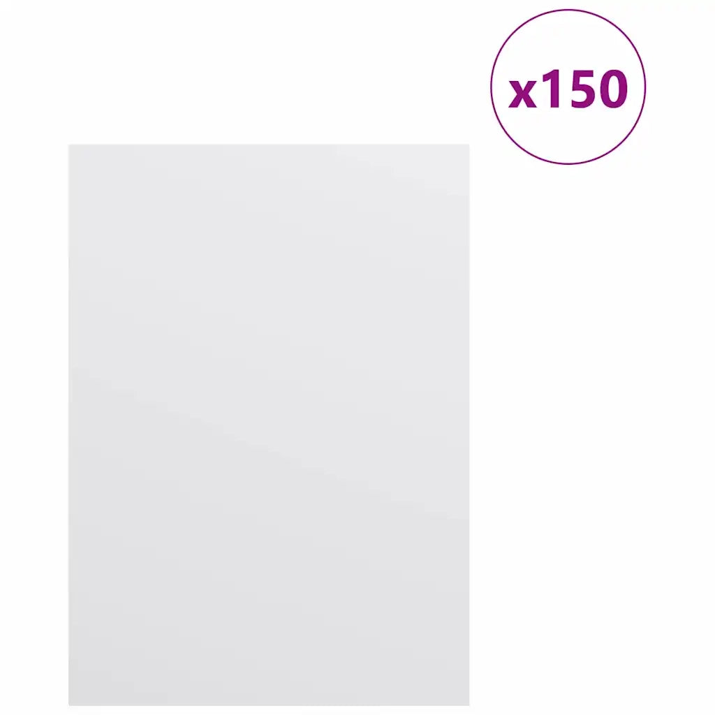 Pannelli decorativi 150 pz Bianco 15 x 21 x 0.27 cm CFW7921753