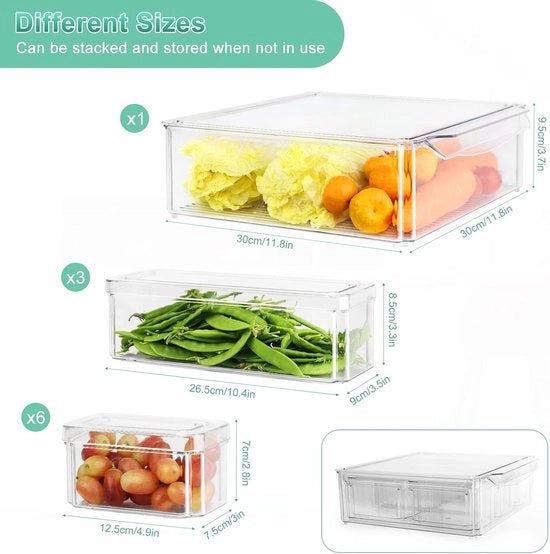 Organizzatore per frigorifero