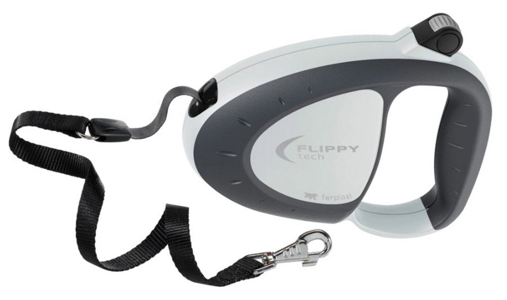 1pz guinzaglio flippy one tape large nero   i cod:ferx.46727