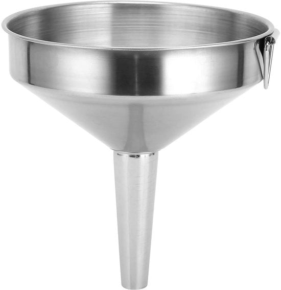 Colino in Acciaio Inox - Grande Colino - Colino per Olio - Colino con Filtro - Colino Piccolo - Colino per Spezie - Utensile Cucina