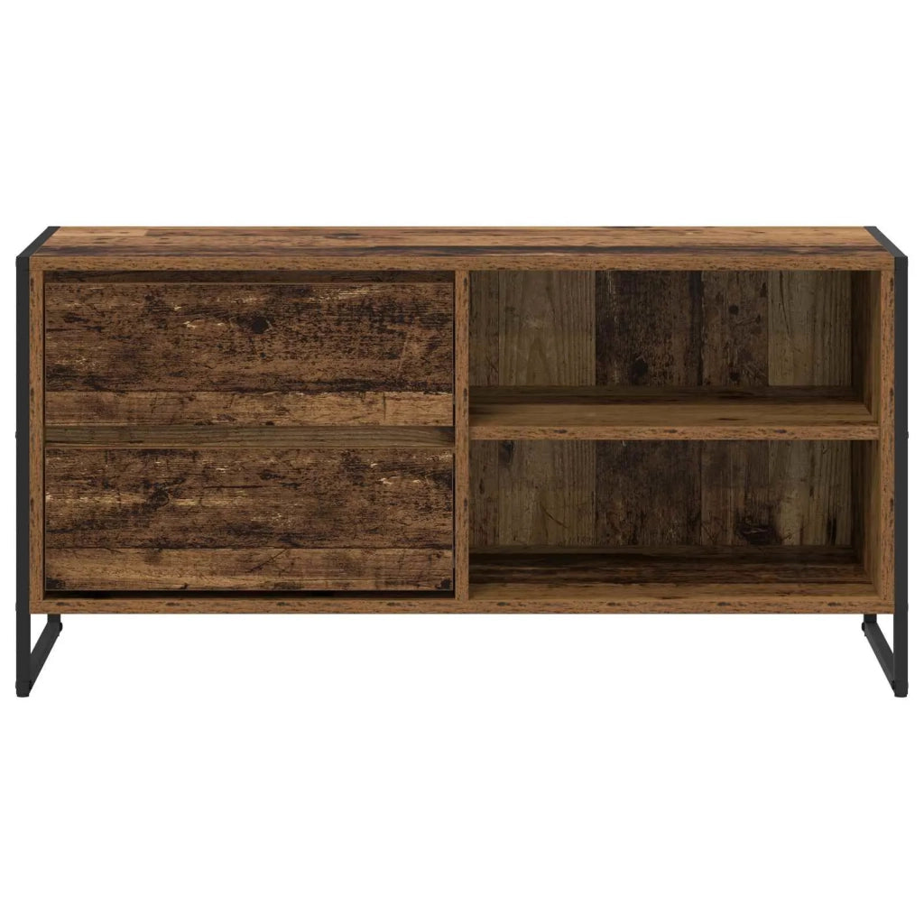 Mobile TV-Credenza per TV-Console TV Legno vecchio 100 x 36 x 49,5 cm Legno multistrato 458857