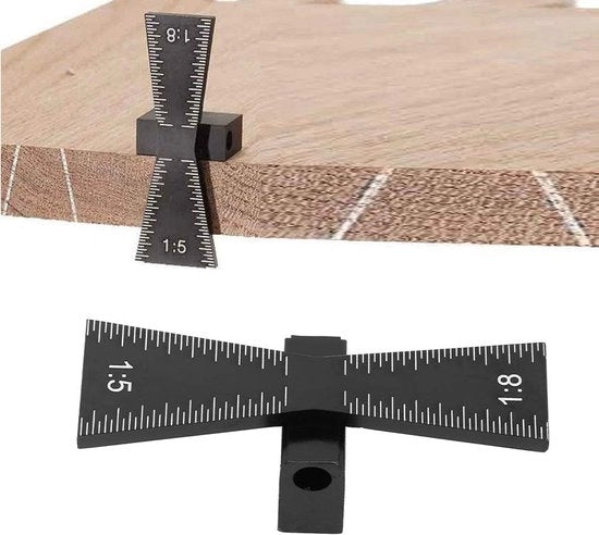 Strumento di Marcatura per Houtverbindingi - Scala 1:5/1:8 - Progetti di Lavorazione del Legno - Alta Qualità - Strumenti di Lavorazione del Legno