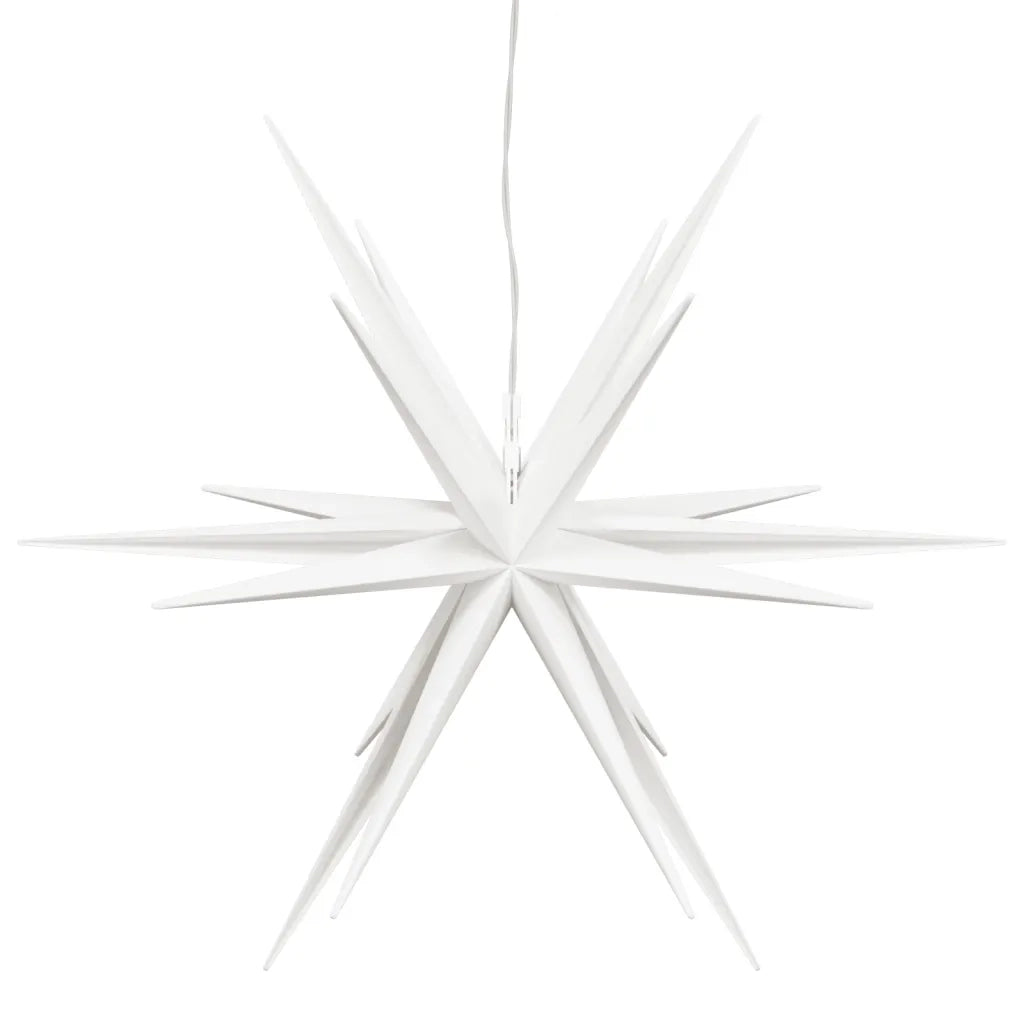 Luce di Natale con LED-Luci decorative natalizie Pieghevole Bianca 43 cm