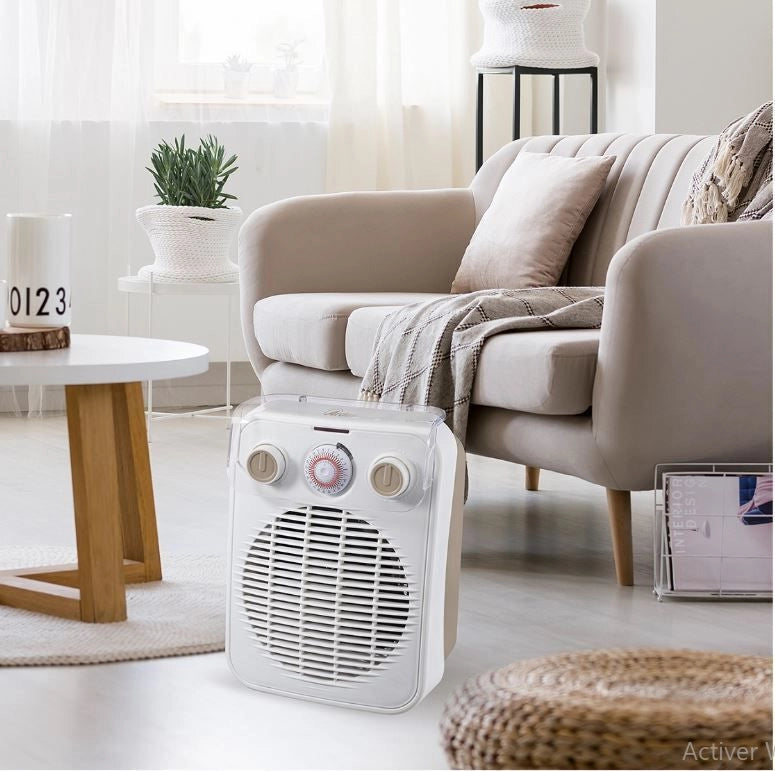 Ardes AR4F10TI stufetta elettrica Interno Bianco 2000 W Riscaldatore ambiente elettrico con ventilatore