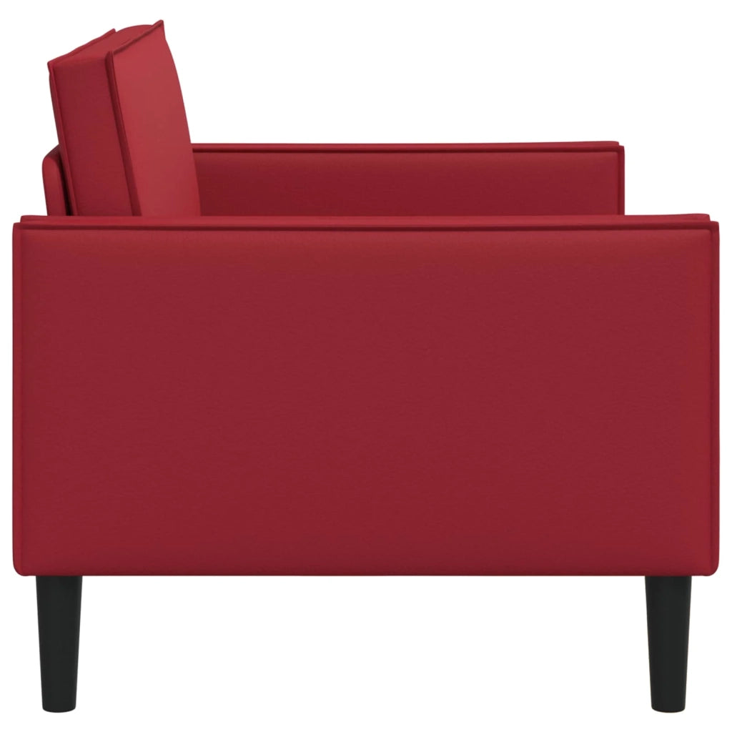 Poltrona XL Borgogna Similpelle 42043521