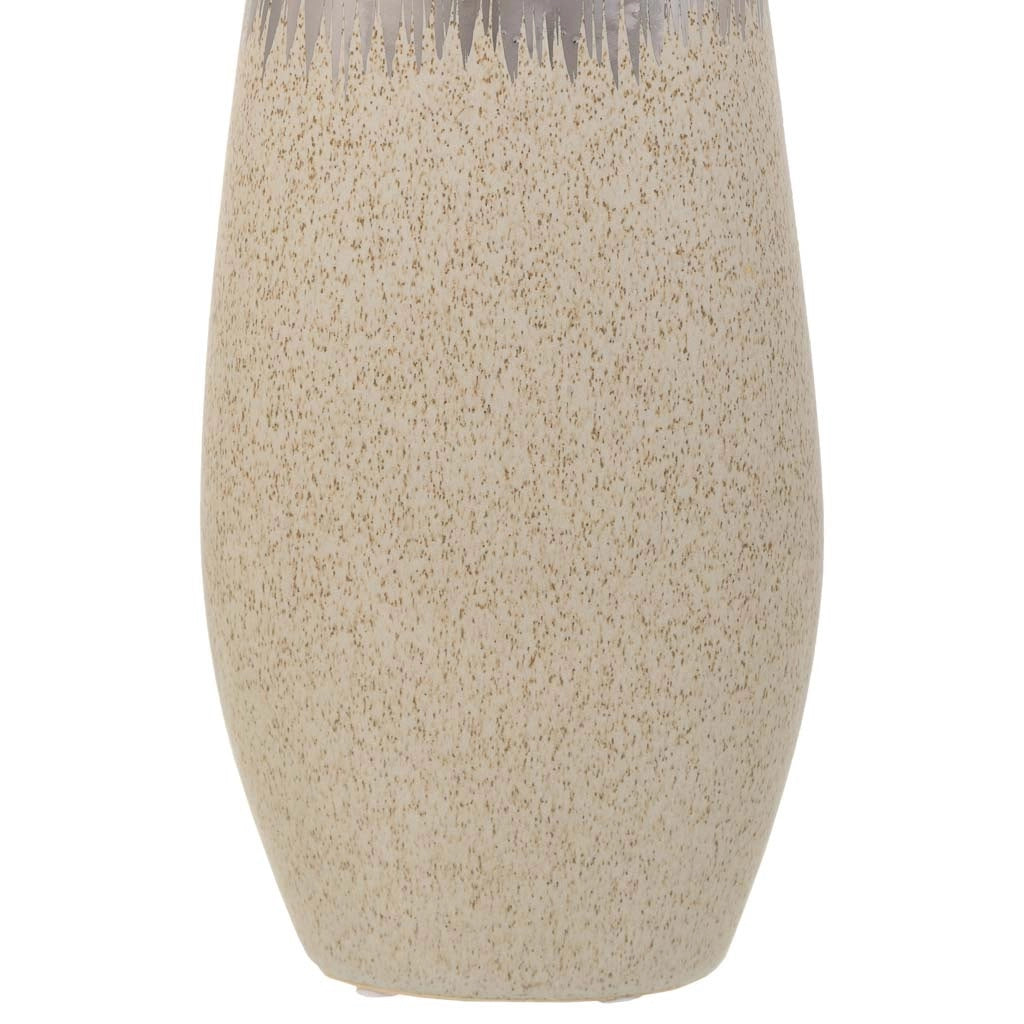 Vaso in ceramica argento 12x7x35h