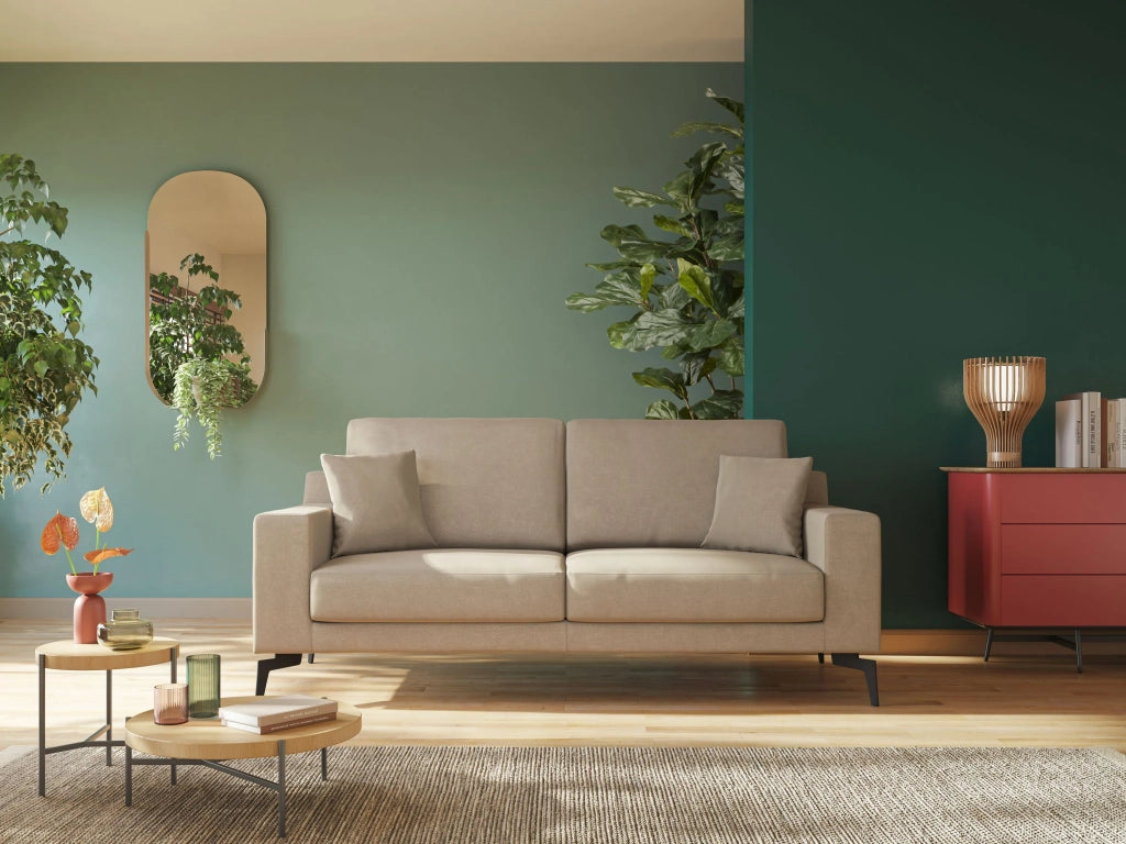 Prestige Divano design moderno T11 206 cm blu