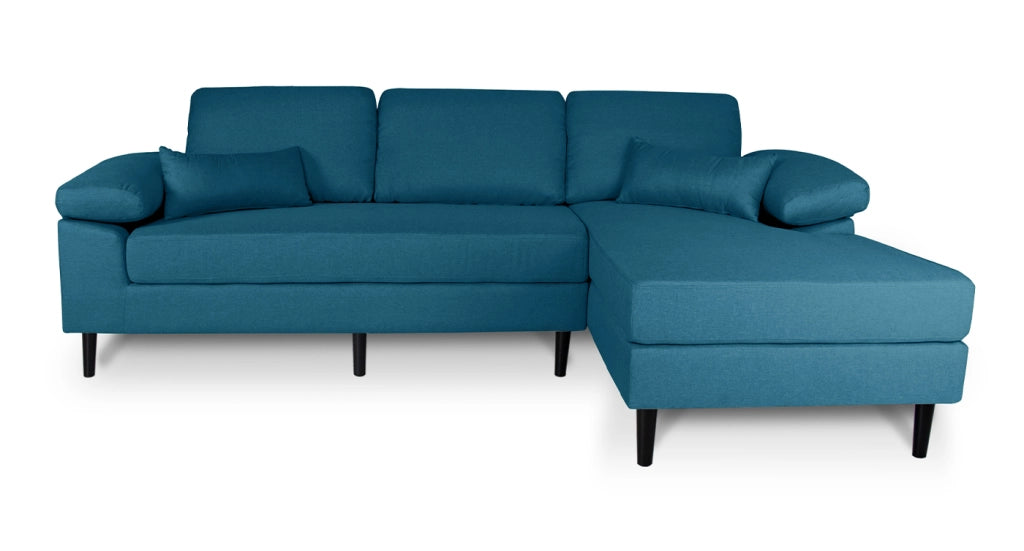 Divano angolare 3 posti con chaise longue destra - Washington - DI-WA27FBC-CLDX