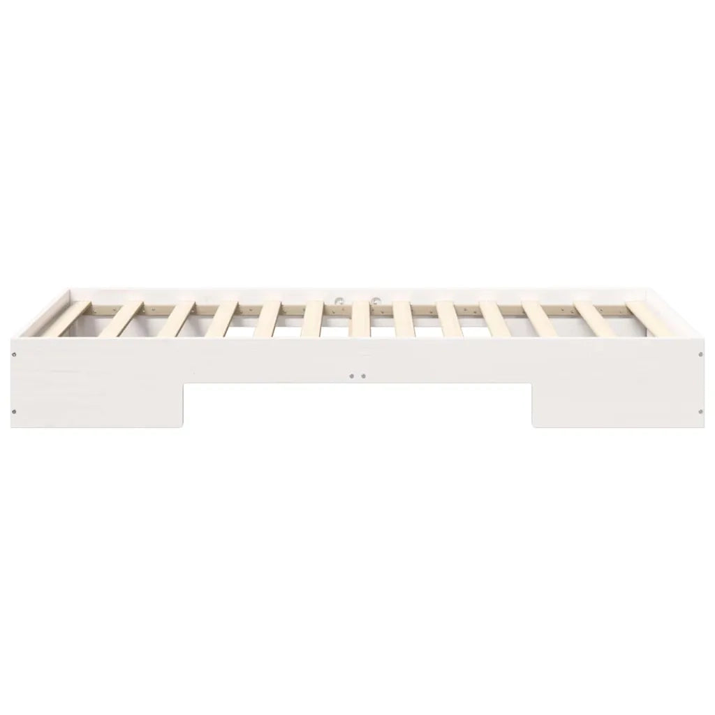 Letto singolo | Letto per adulti | Struttura del letto Bianco 80 x 200 cm