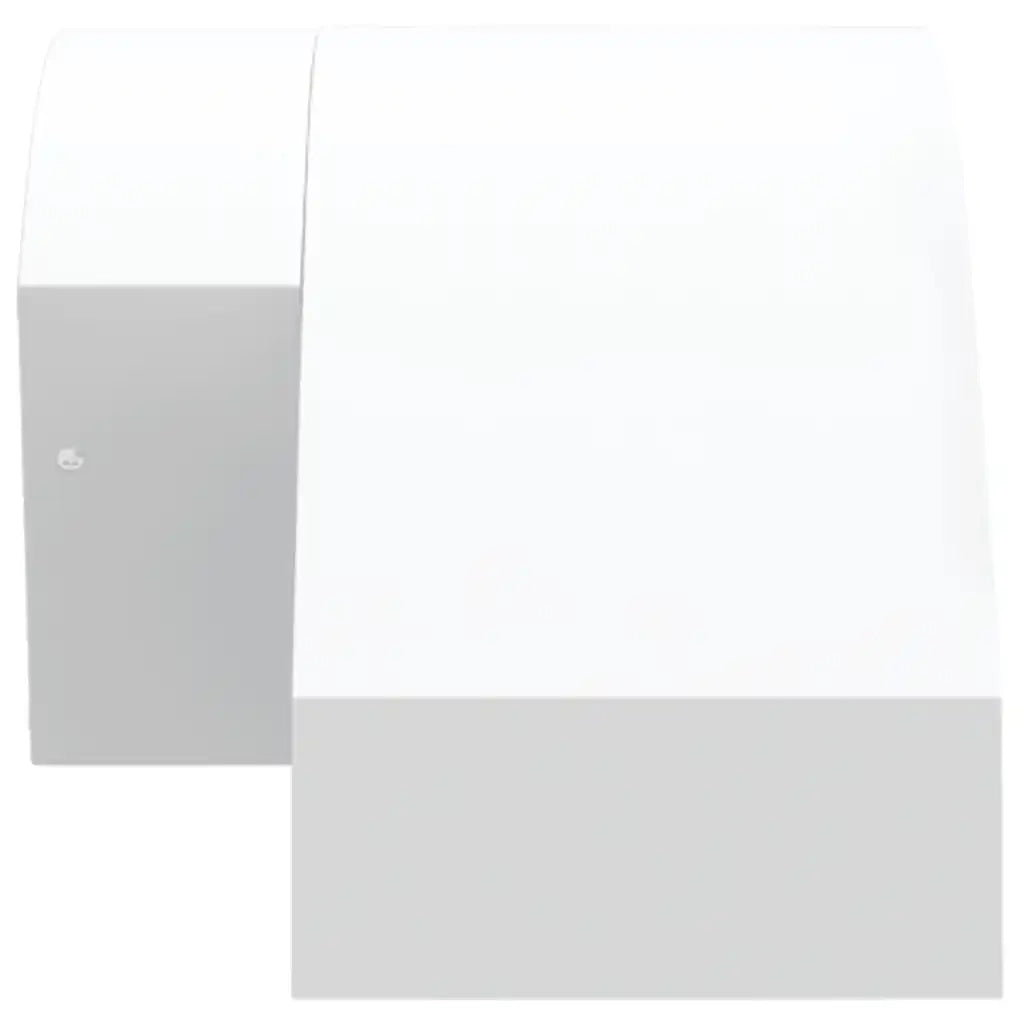 Applique per Esterni con LED 2 pz Bianche Alluminio Pressofuso 4006281