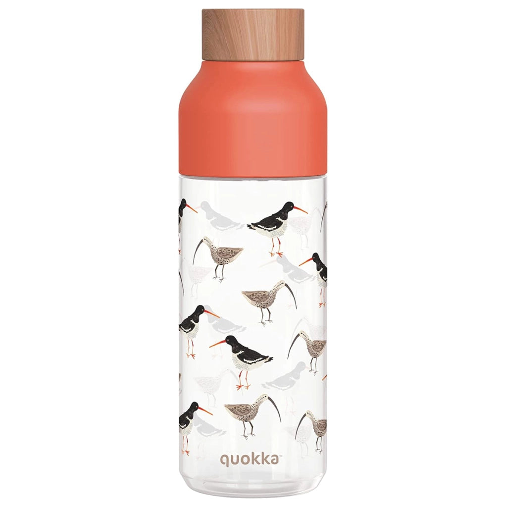 Bottiglia d'acqua Design Uccelli Capacità 720ml in Ecozen Arancione Quokka