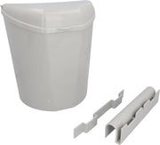 Afval contenitore con coperchio e sospensione per caravan, 6 litri