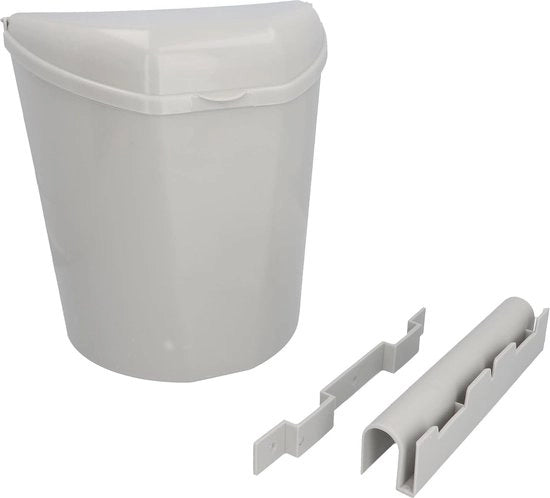Afval contenitore con coperchio e sospensione per caravan, 6 litri