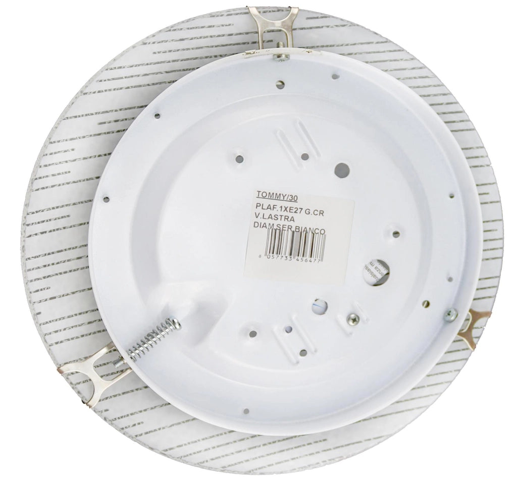 TOMMY LAMPADA PLAFONIERA 1 LAMPADINA E27 30 CM