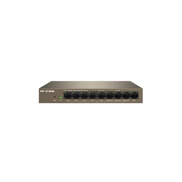 Ip-com 9 port cloud managed poe router / ap controller max 4 wan - M20-8G-POE