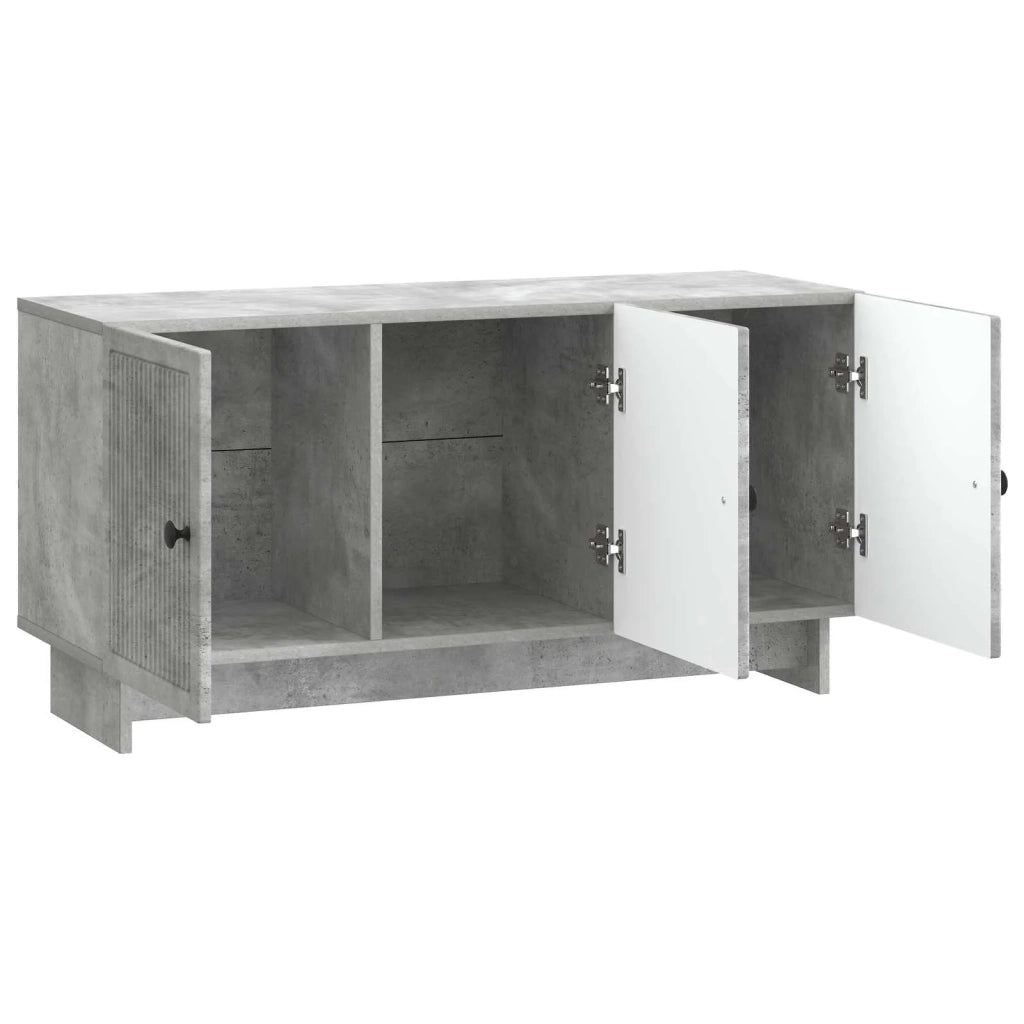 Mobile TV 99 x 34,5 x 50 cm Grigio Cemento Legno ingegnerizzato 894028
