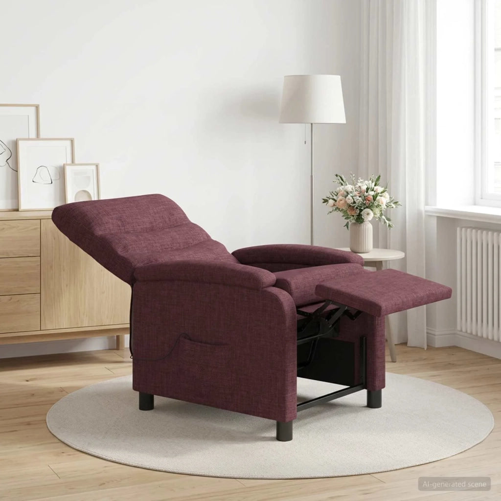 Poltrona Massaggiante Viola Tessuto 42034920