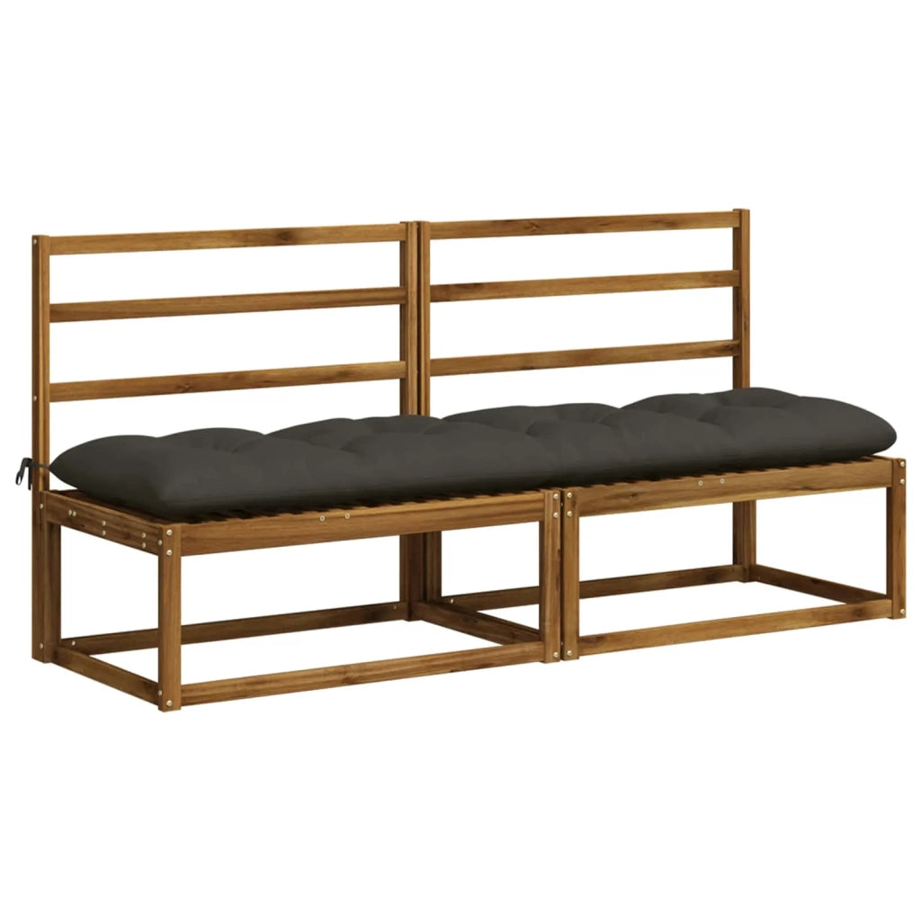 Cuscino per panchina VIANEN 100% Poliestere Antracite 953296