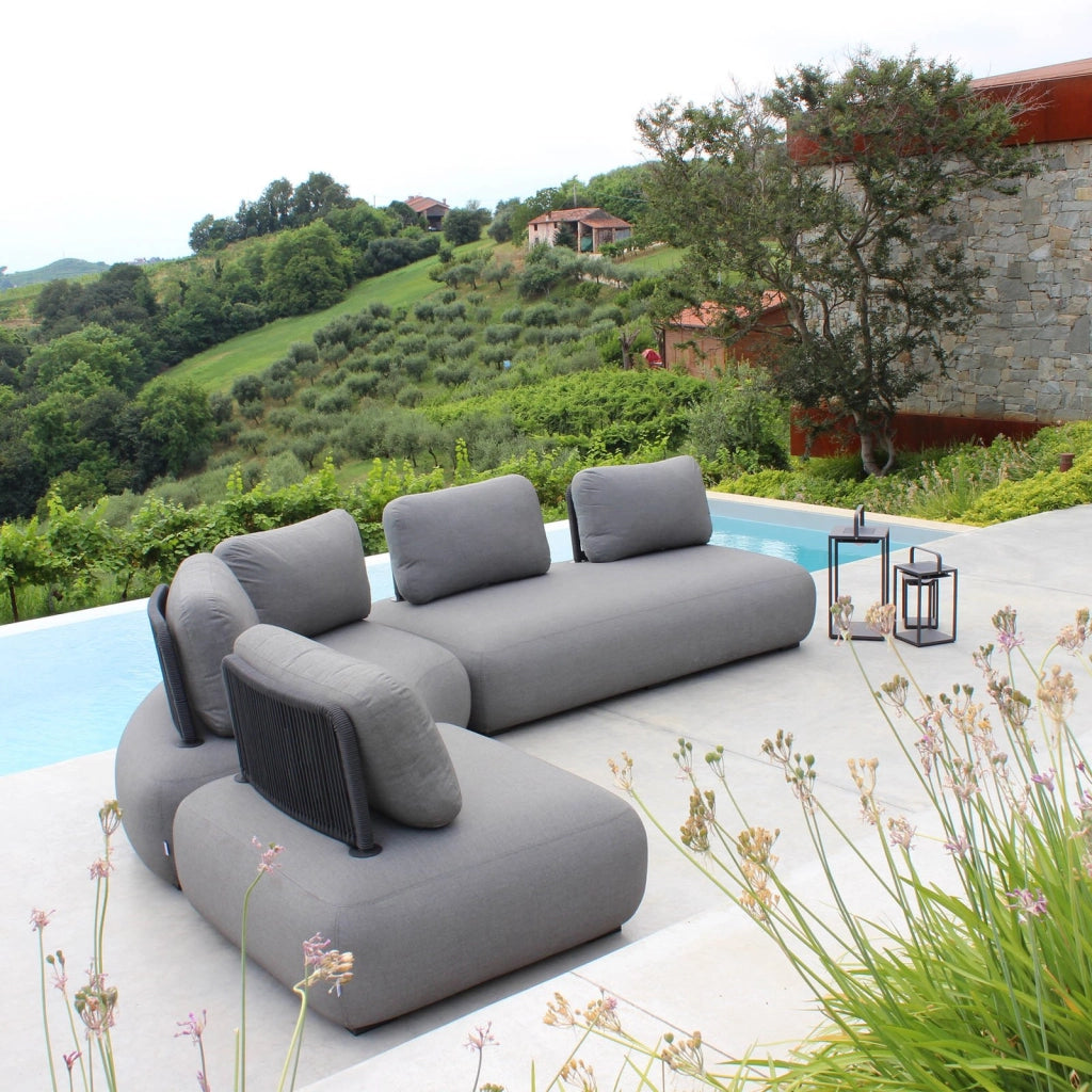 Divano da giardino modulo lungo - QUENYA