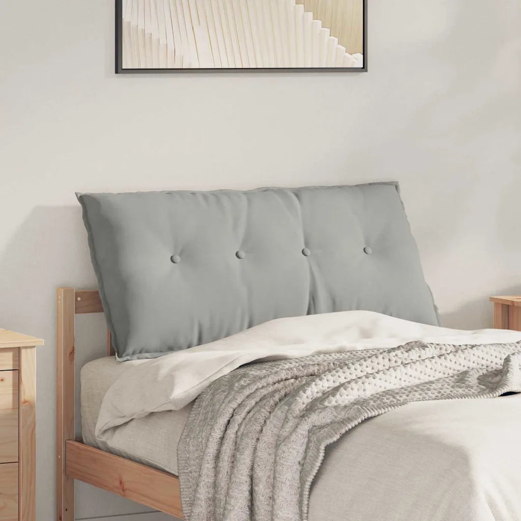 Cuscino per Schiena | Cuscino dorsale Grigio chiaro 100 x 50 cm