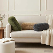 Cuscino con cuscino HEERLEN 6 pz Verde Fleece PV 930192