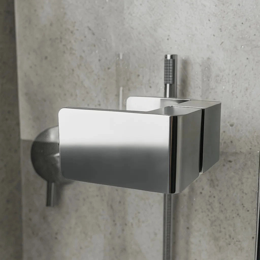 Cabina Doccia Rea Atlas 80x100 Chrome destra
