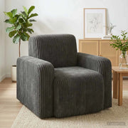 Divano Sedia-Poltrona Antracite corduroy