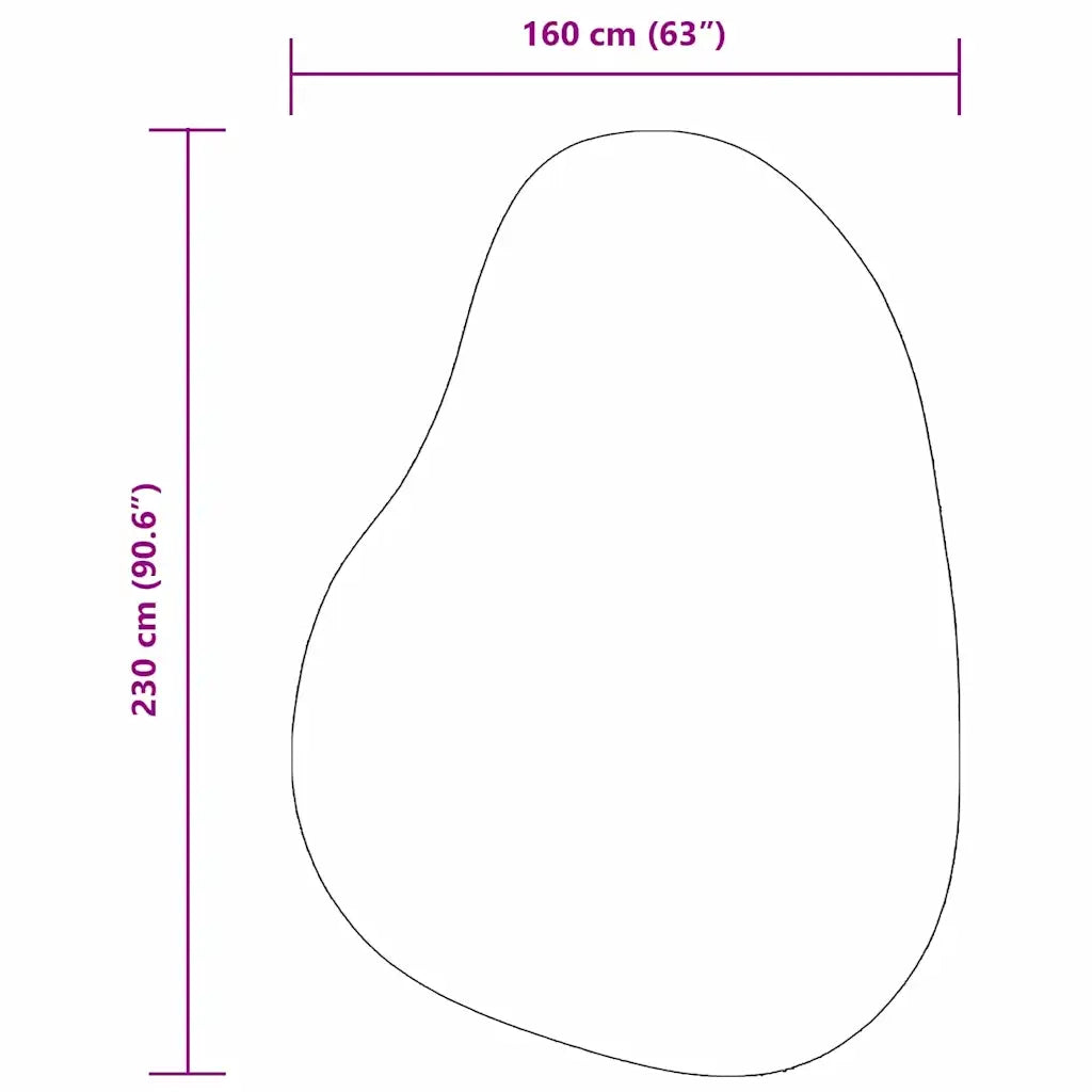 Tappeti per area HUARTE Crema 160 x 230 cm Poliestere 4103772