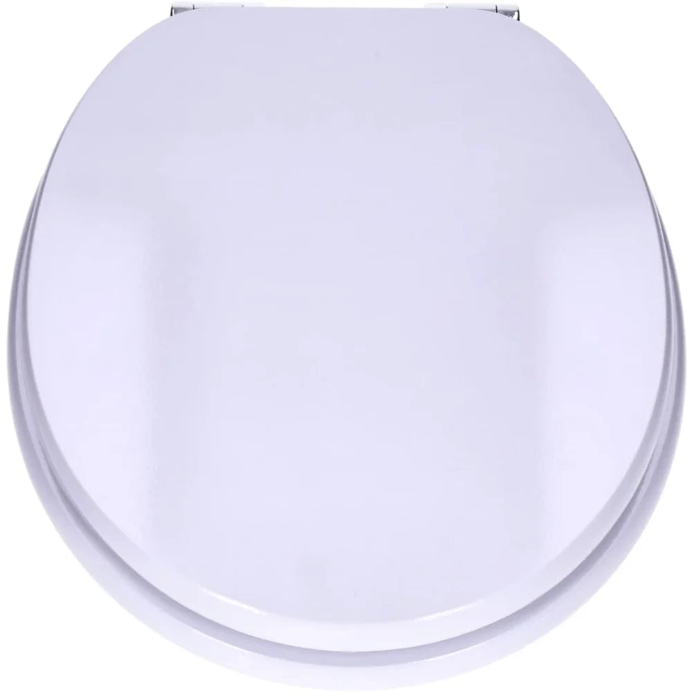 Sedile wc in tp con abbassamento automatico e motivo soft-close,