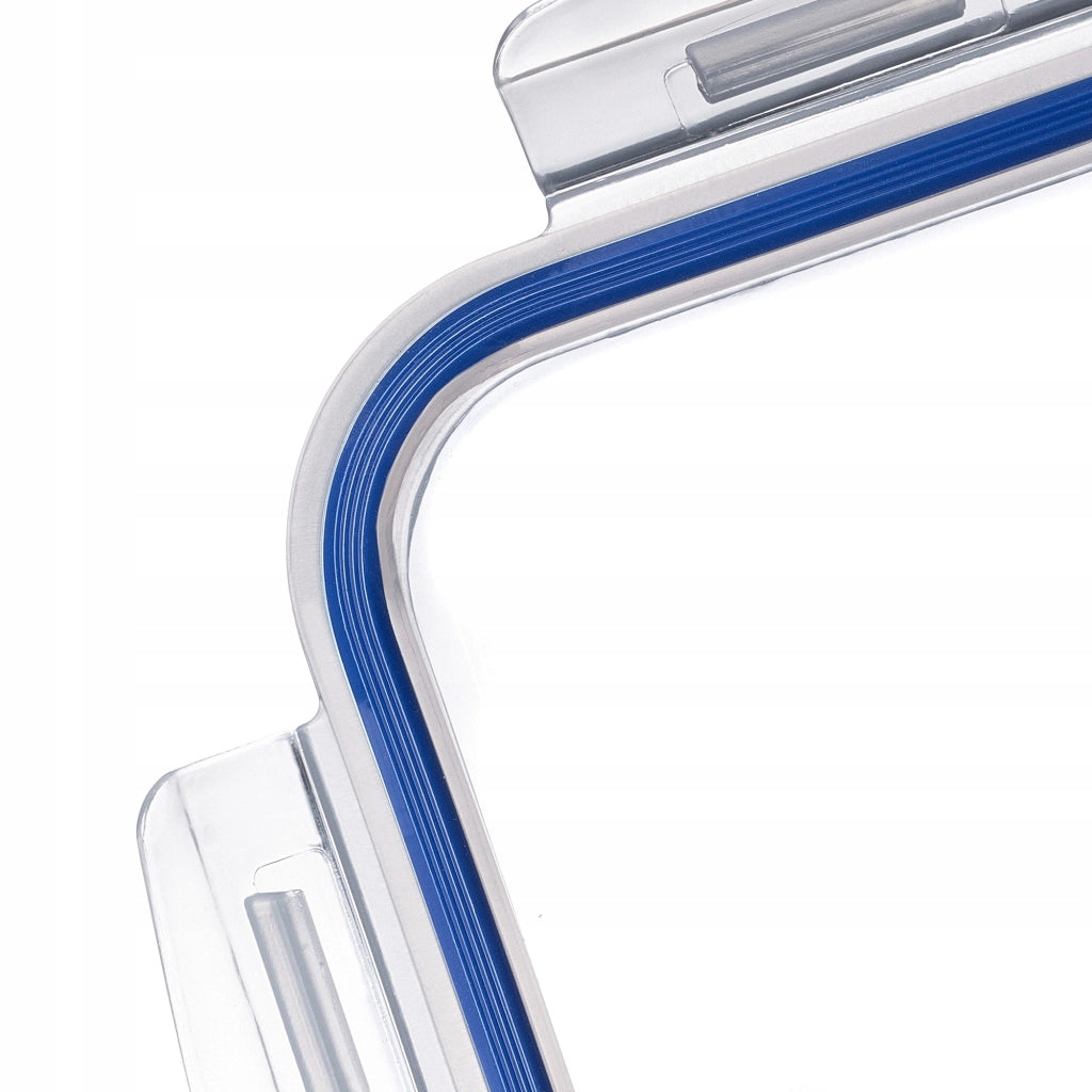 Contenitore per alimenti in vetro KADAX da 1040 ml con coperchio, ideale per il pranzo.