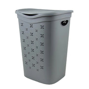 Cesta Portabiancheria da Bagno Grigio belli e forti 55 Litri
