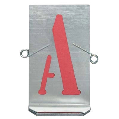 STAMPI TRAFORATI SERIE LETTERE - A/Z MM  40- 1 confezioni