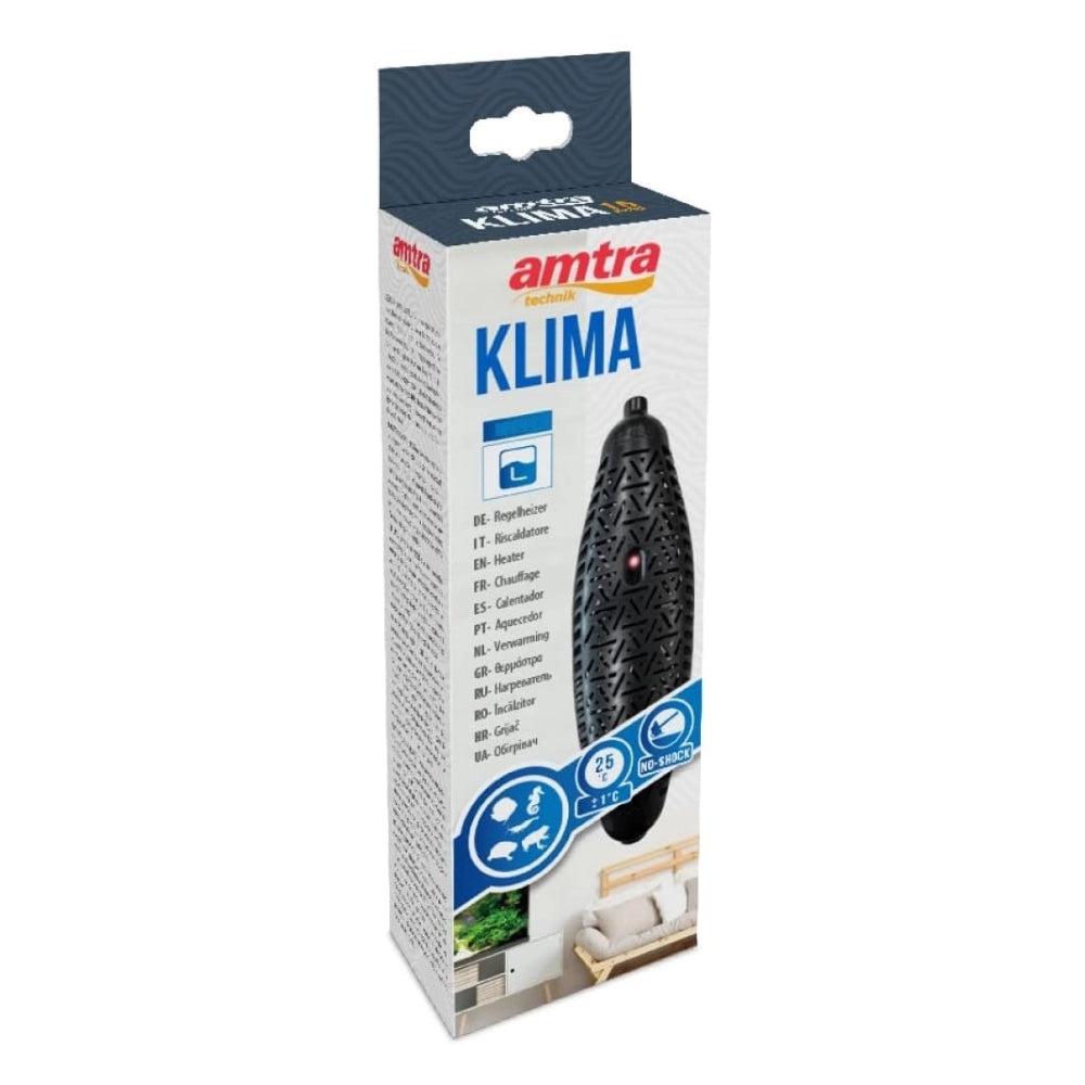 Amtra Klima Nano Preset 25w - riscaldatore presettato 25°C per acquari e paludari