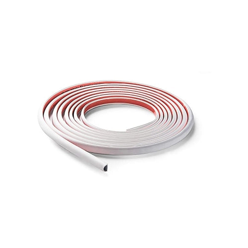 CANALINA PASSACAVI AUTOADESIVA FLESSIBILE ROSI 10x10 mm - Rotolo 5 metri - ROSI