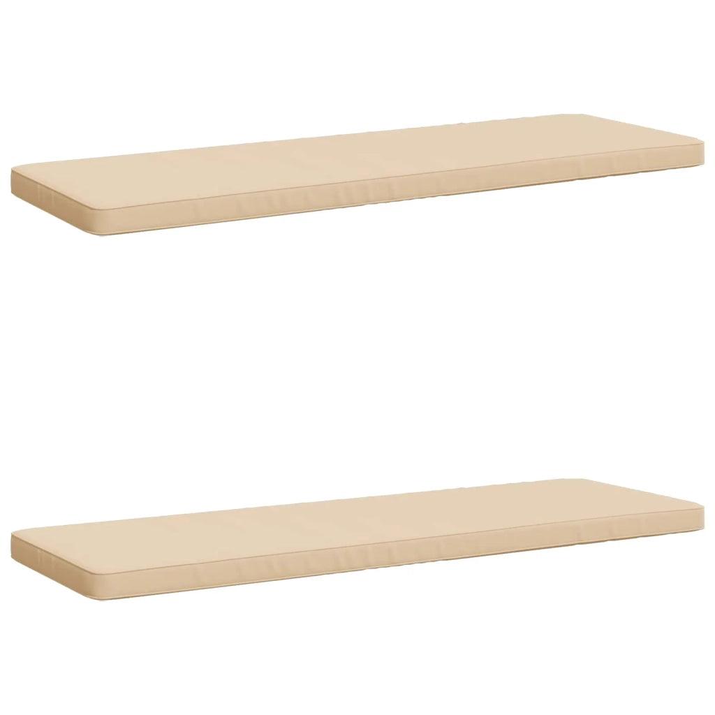 Cuscini per Panchina a 2 Pezzi VUGHT 2 pcs 100% Poliestere 952003