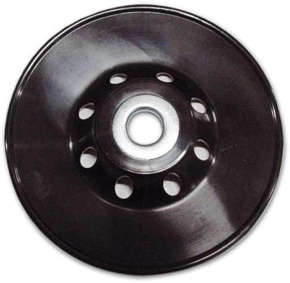 PLATORELLO IN NYLON Ø 115 mm - foro Ø 14 mm - PG PROFESSIONAL