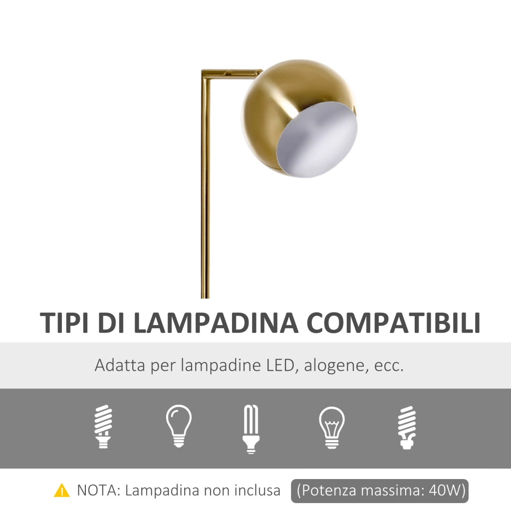 Lampada da Terra Moderna ¨C zephmum ¨C Oro