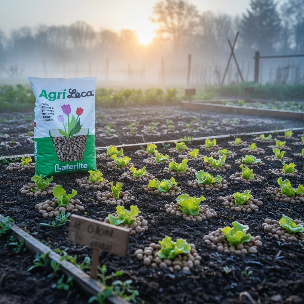 Argilla espansa agrileca per giardini pensili e ortoflorovivaismo 50 l