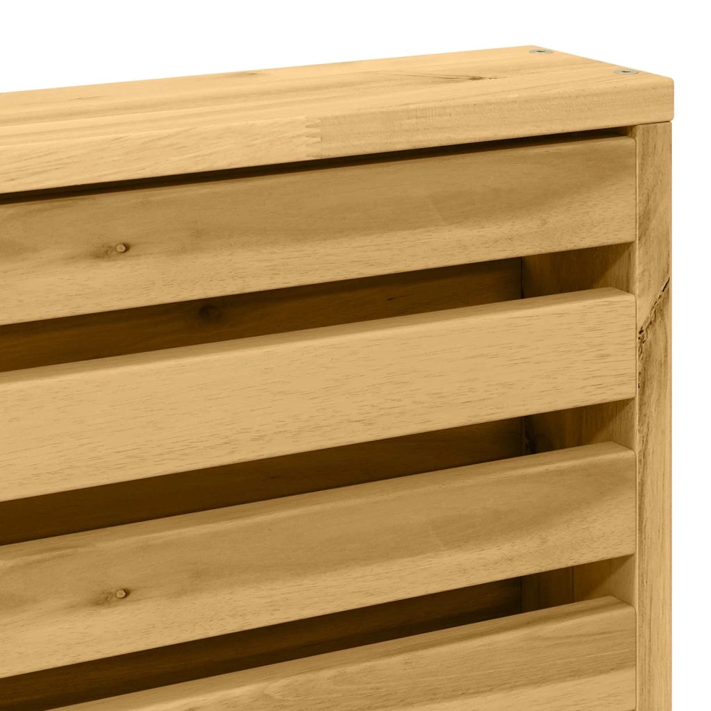 Divano da esterno Poliestere Bianco e Beige 3439145