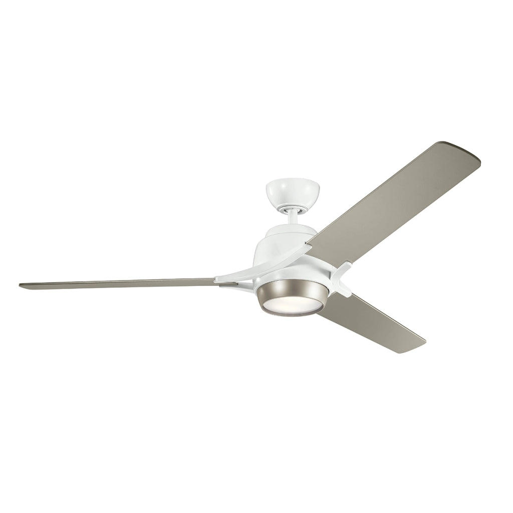 Ventilatore soffitto Zeus Kichler 152cm LED 10W con telecomando
