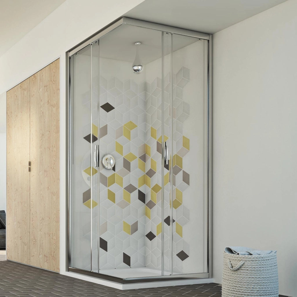 Box doccia 72x80CM H198 trasparente mod. Evolution