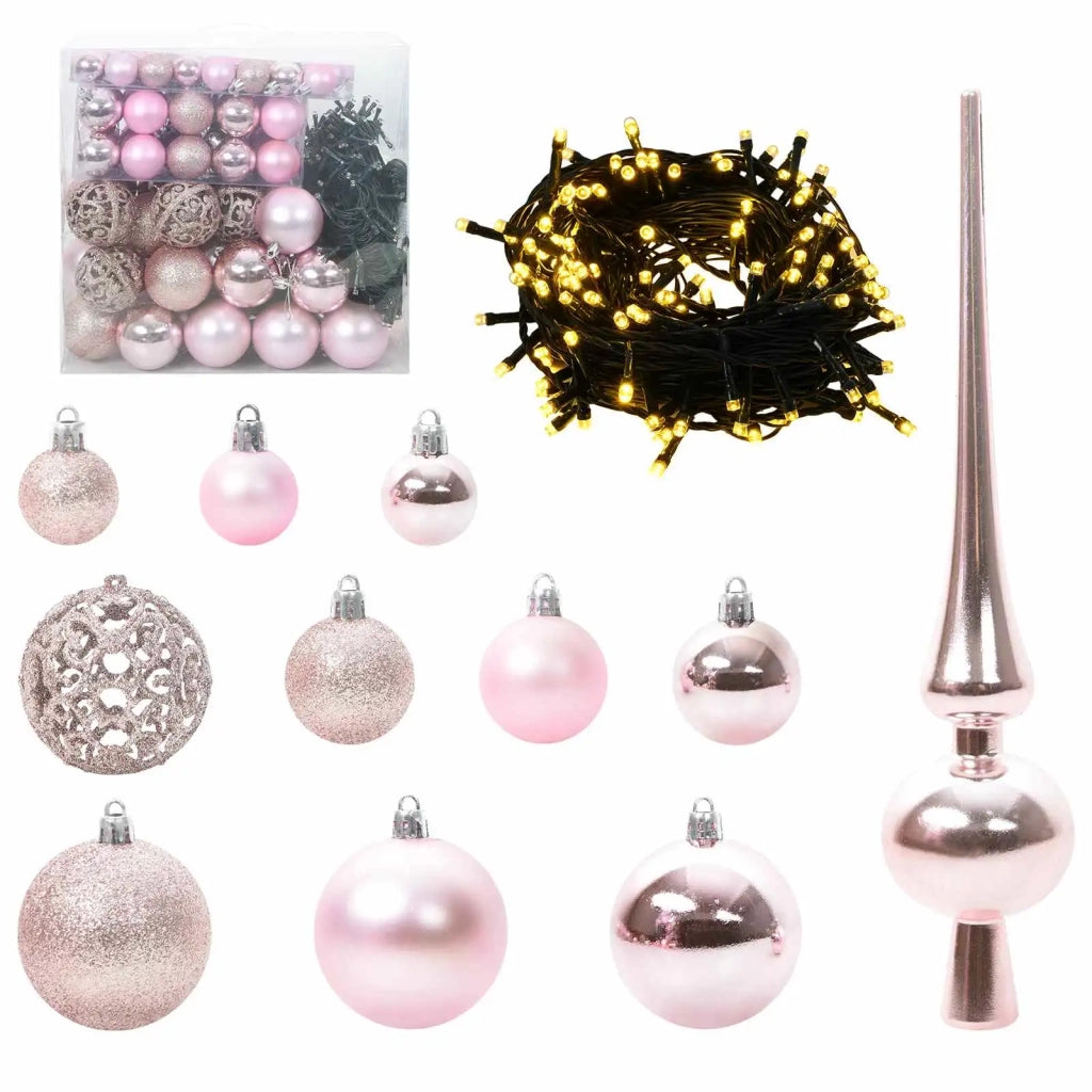 Albero di Natale artificiale Bianco 180 cm PVC e Acciaio 3426814