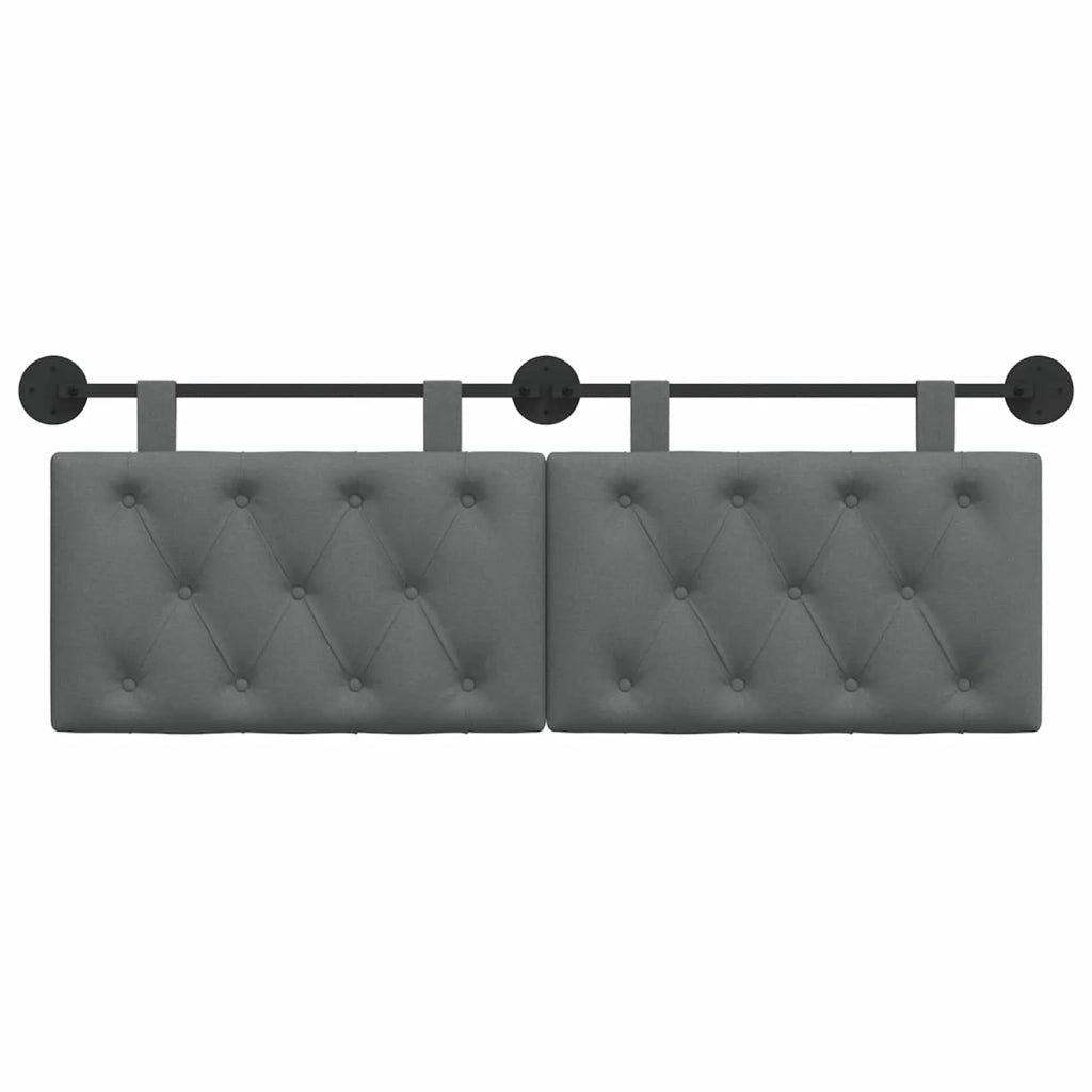 Testiera sospesa Grigio Scuro Tessuto 42032097