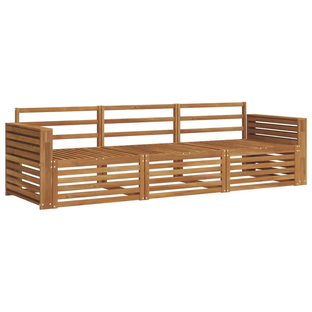 Set di divani da esterno 3 pcs Naturale 3372944