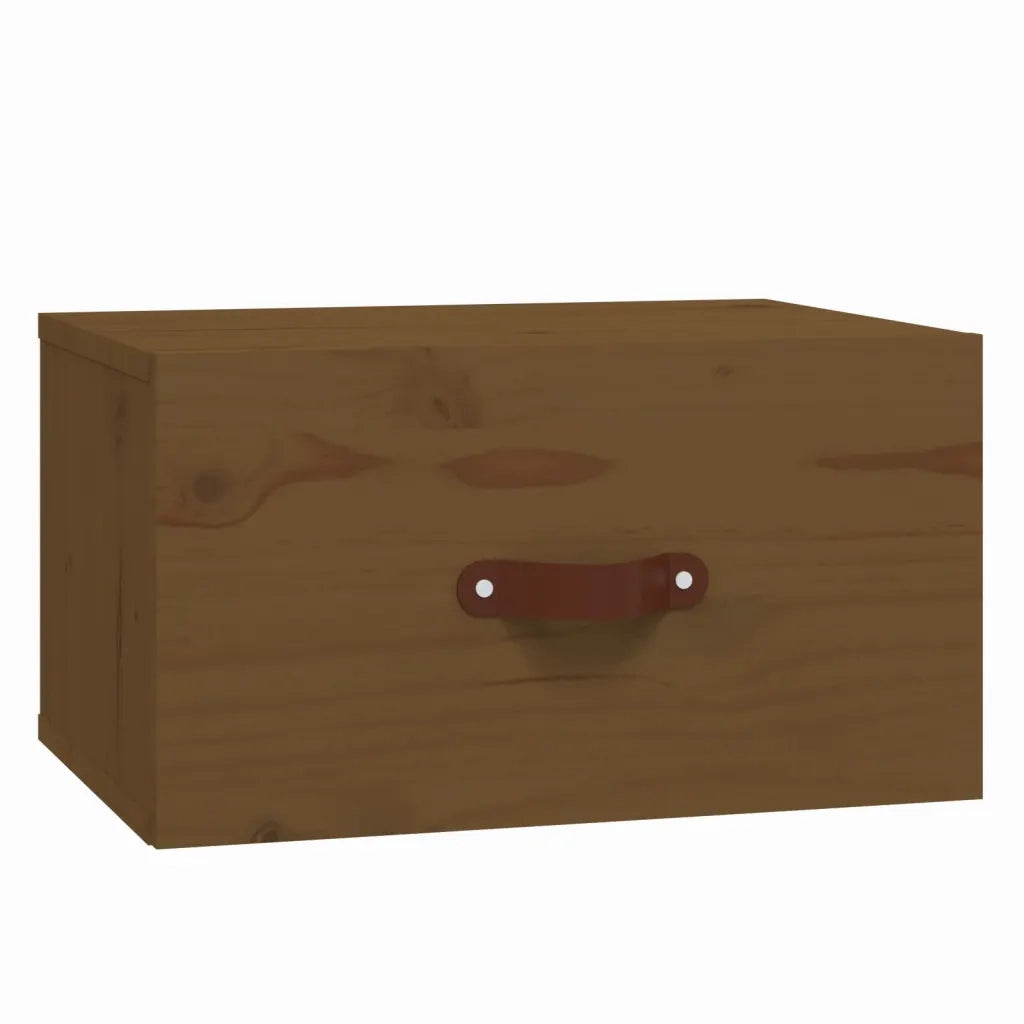 Comodino a Muro ambra 40x29,5x22 cm 820992