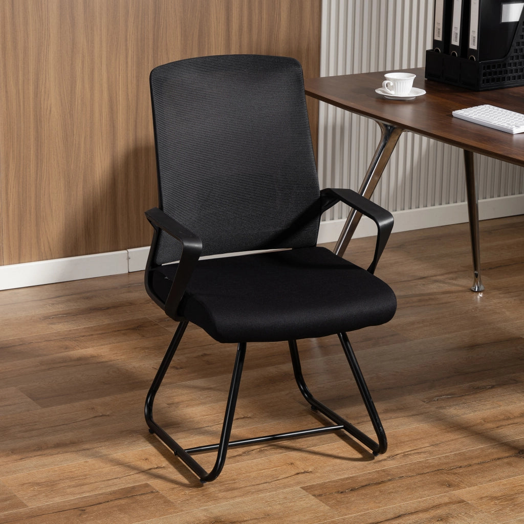 Sedia da Ufficio Ergonomica con Braccioli ¨C Minimal ¨C Nero