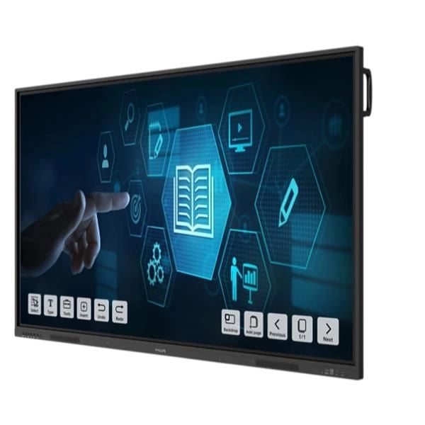 86  e-line,  uhd,  android  13,  ir  40  touch  -  0  gap,  anti-glare  and  anti-reflection,  palm  rejection,  whiteboard  embedded,  ops  slot,  wave,  epeat  bronze - 86BDL3152E