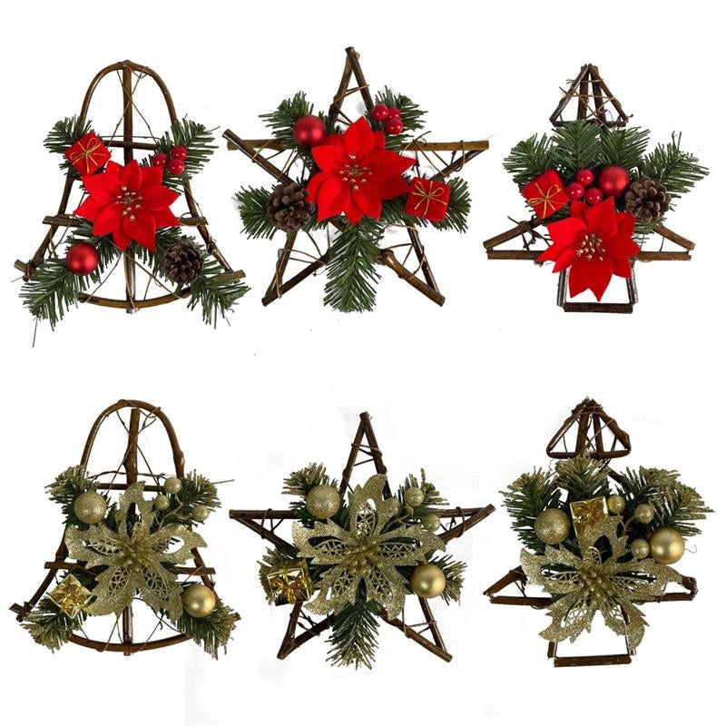 MA MAISON  BASIC DECORAZIONE DIETROPORTA DA 25 CM IN DECORO ASSORTITO