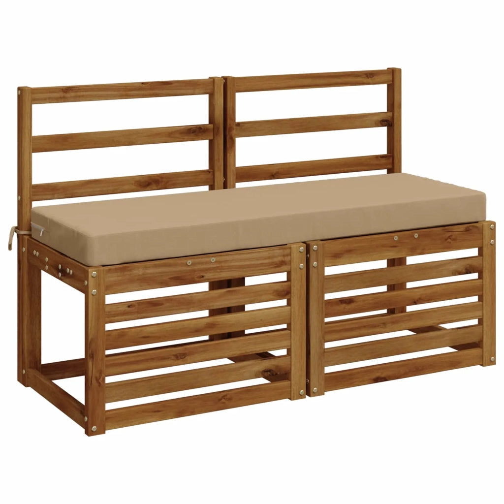 Cuscini per Panchina a 2 Pezzi SOEST 2 pz 100% Poliestere 949727