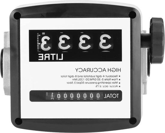 Contatore di Flusso Meccanico a 4 Digitale a Manovella per Benzina con Giro Manuale in Litri - Contatore di Flusso in Alluminio per Pompe di Trasferimento di Benzina 

Modello: 1 pollice
Codice del prodotto: 
Specifiche tecniche: 4 digitale